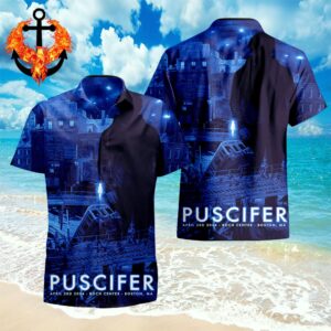 Puscifer Performance At The Boch Center’s Wang Theatre April 3rd 2024 Hawaiian Shirt