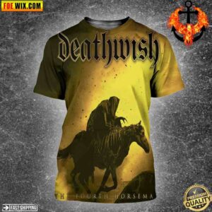 Album The Fourth Horseman By Deathwish Band Upcoming On June 7th 2024 All Over Print Shirt