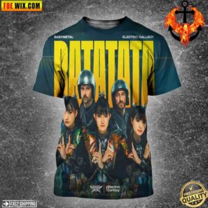 Babymetal And Electric Callboy’s New Single Ratatata 23rd May 2024 All Over Print Shirt