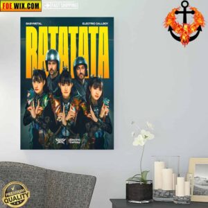 Babymetal And Electric Callboy’s New Single Ratatata 23rd May 2024 Poster Canvas Home Decor